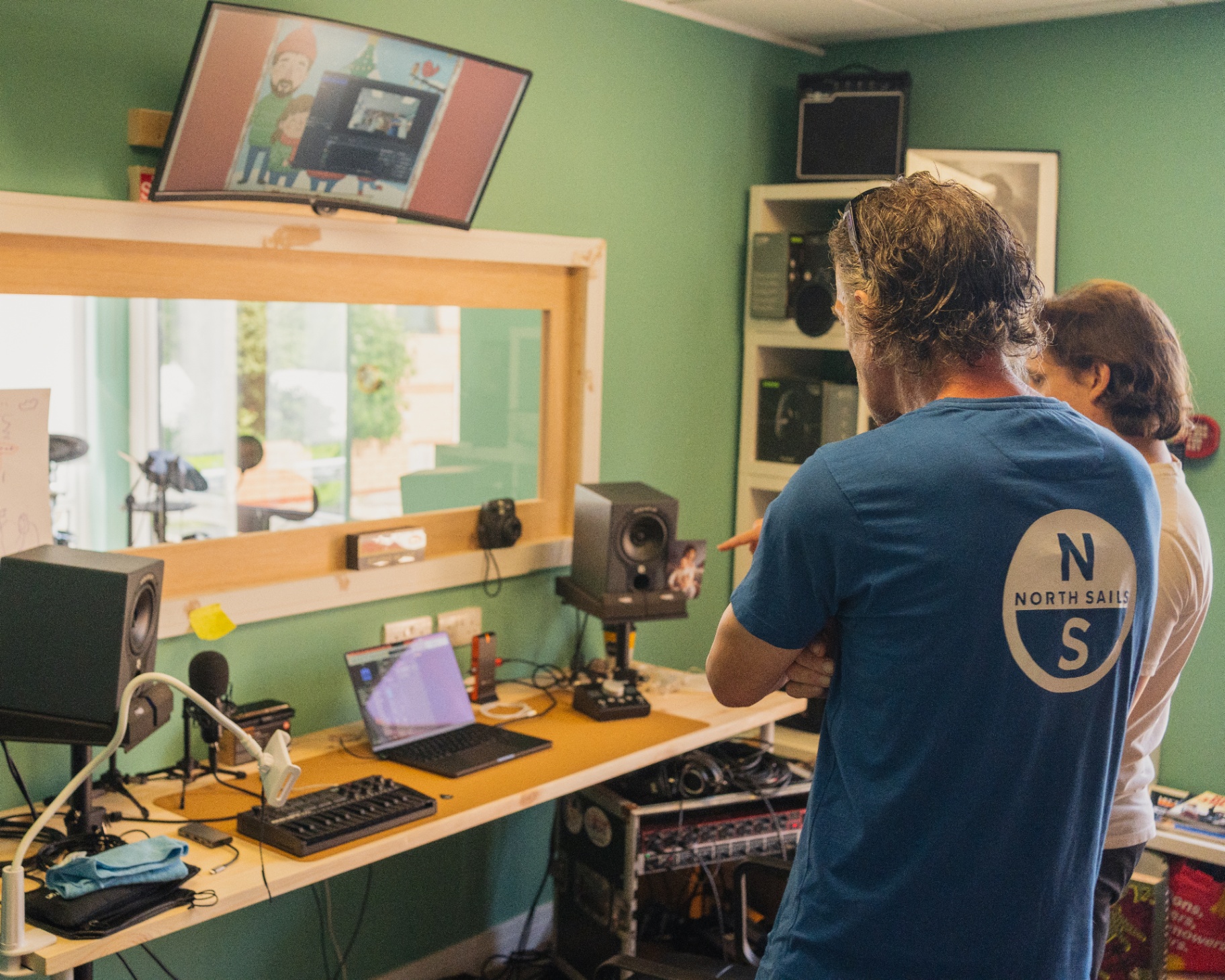 Control room — playback