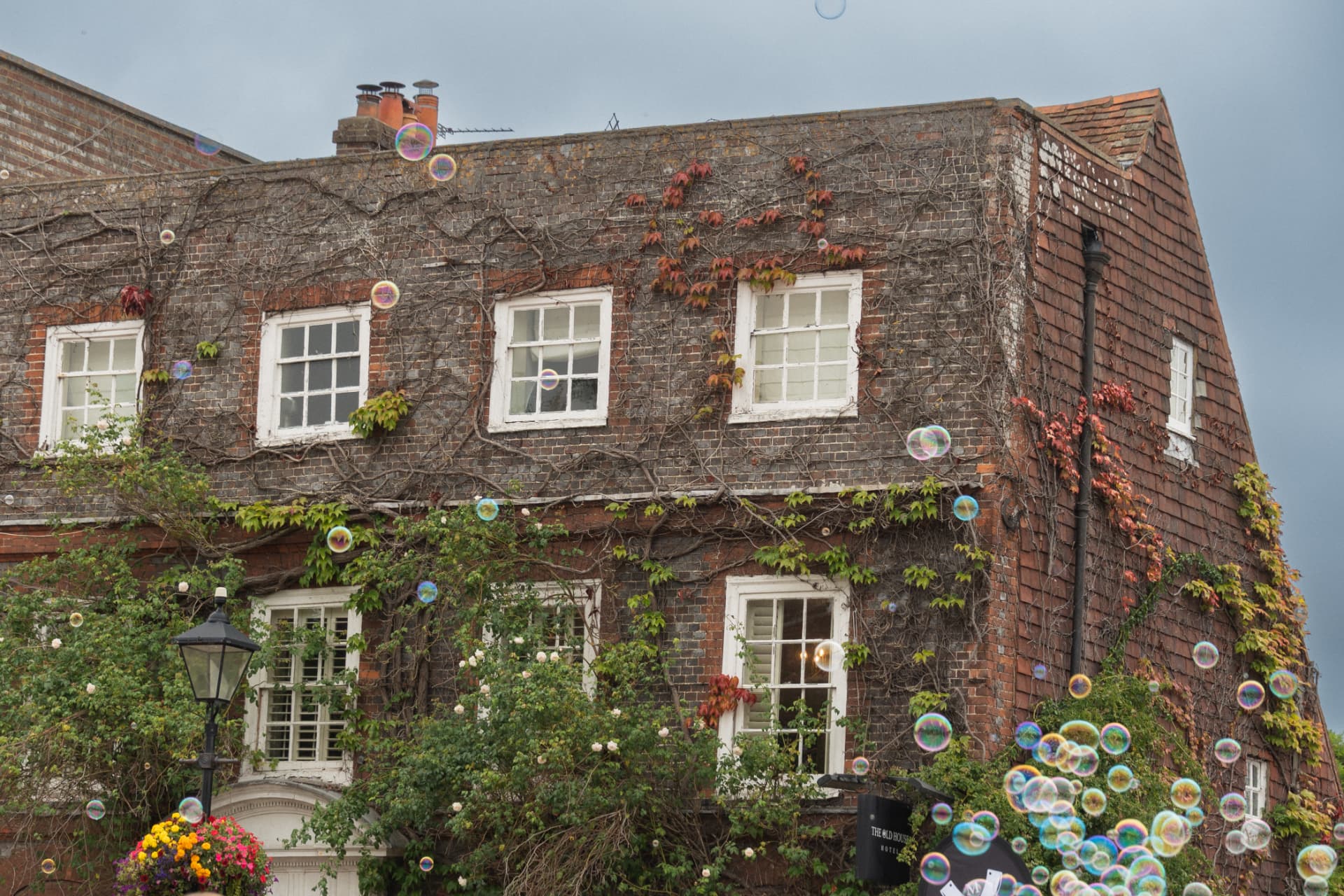 Bubbles over The Old House