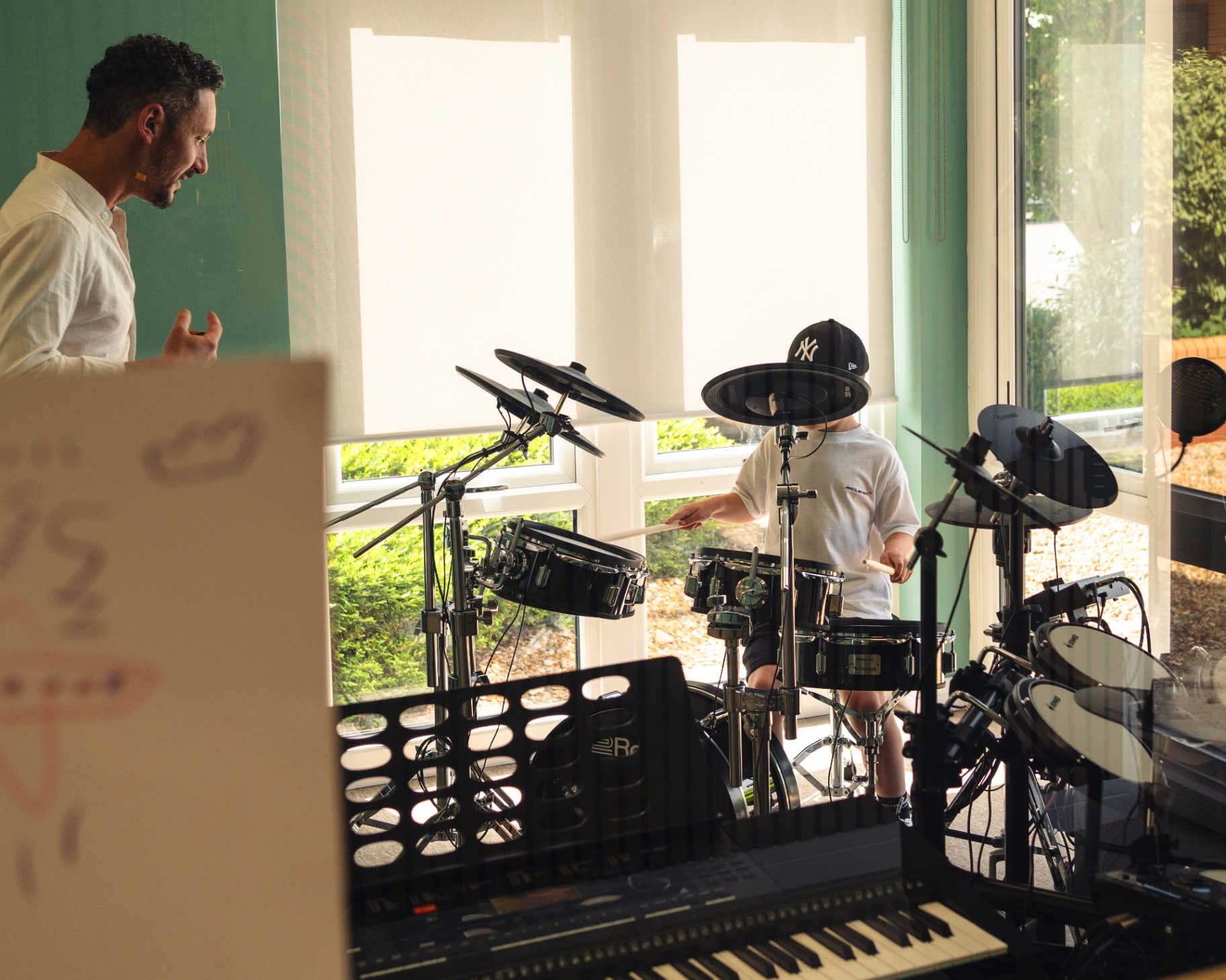 Drum kit — first lesson