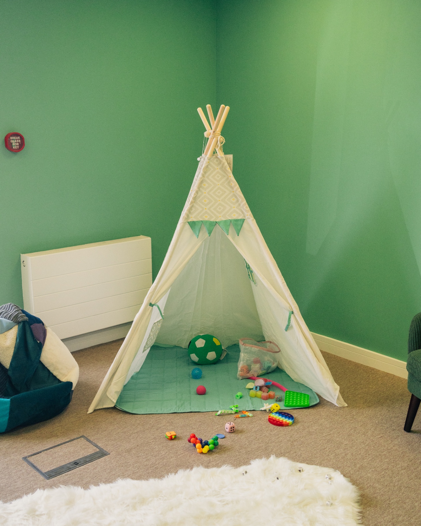 Quiet play corner