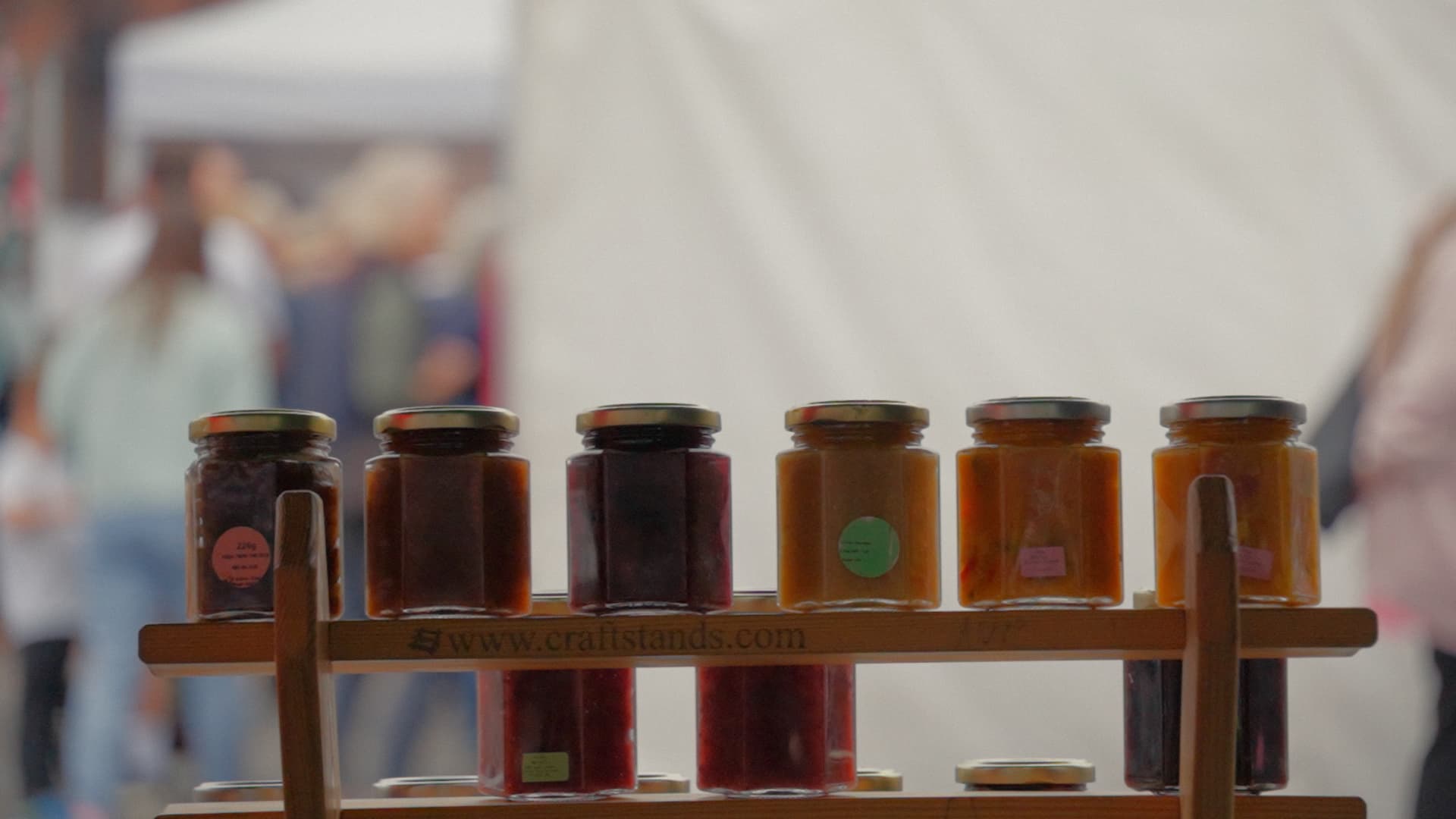 Homemade jams and preserves