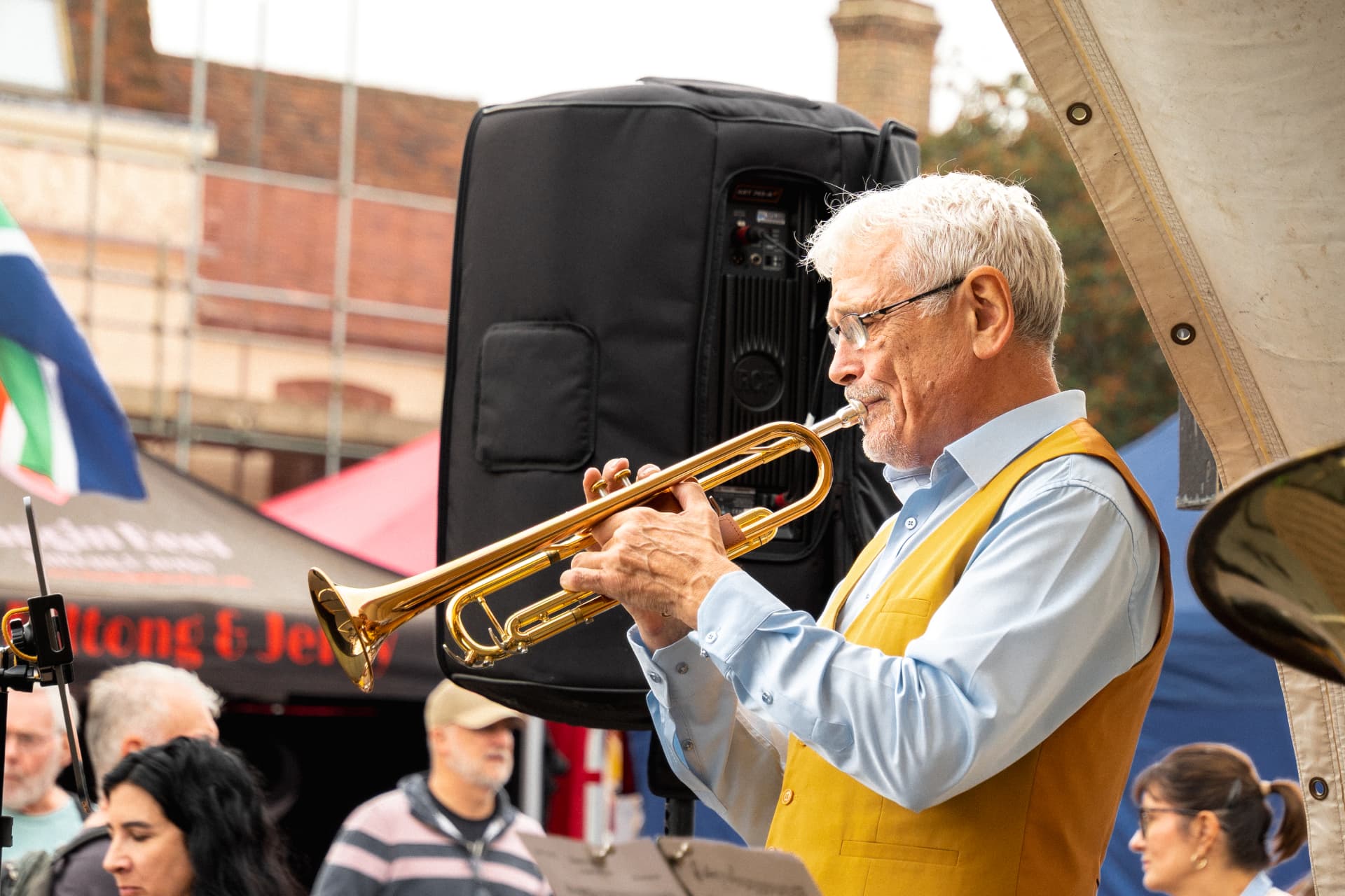 Brass over the crowd